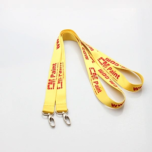 Excellent Quality Customized Logo Neck Lanyard With Metal Hook
