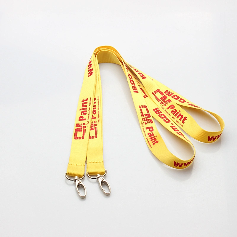 Excellent Quality Customized Logo Neck Lanyard With Metal Hook