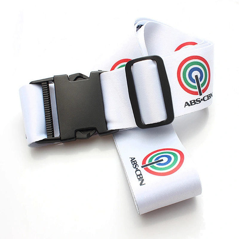 Webbing belts heat transfer printing luggage burliness adjustable strap