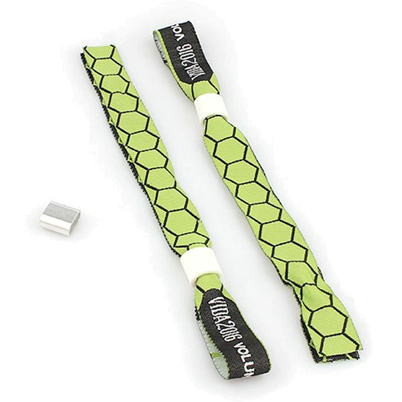 Activity woven armband and wristband for auto show event