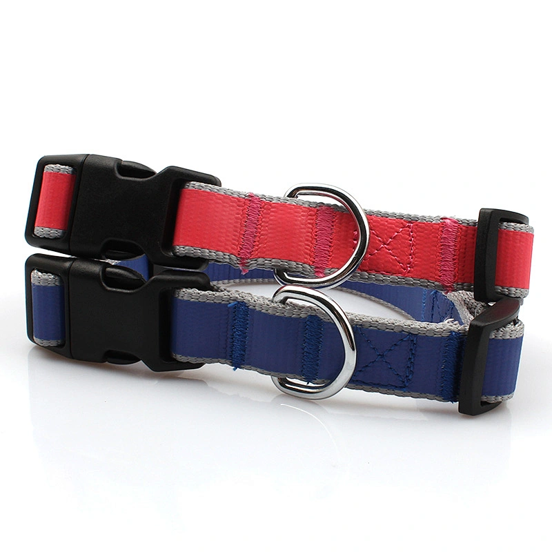 Reflective tape for dog collar with breakaway buckle