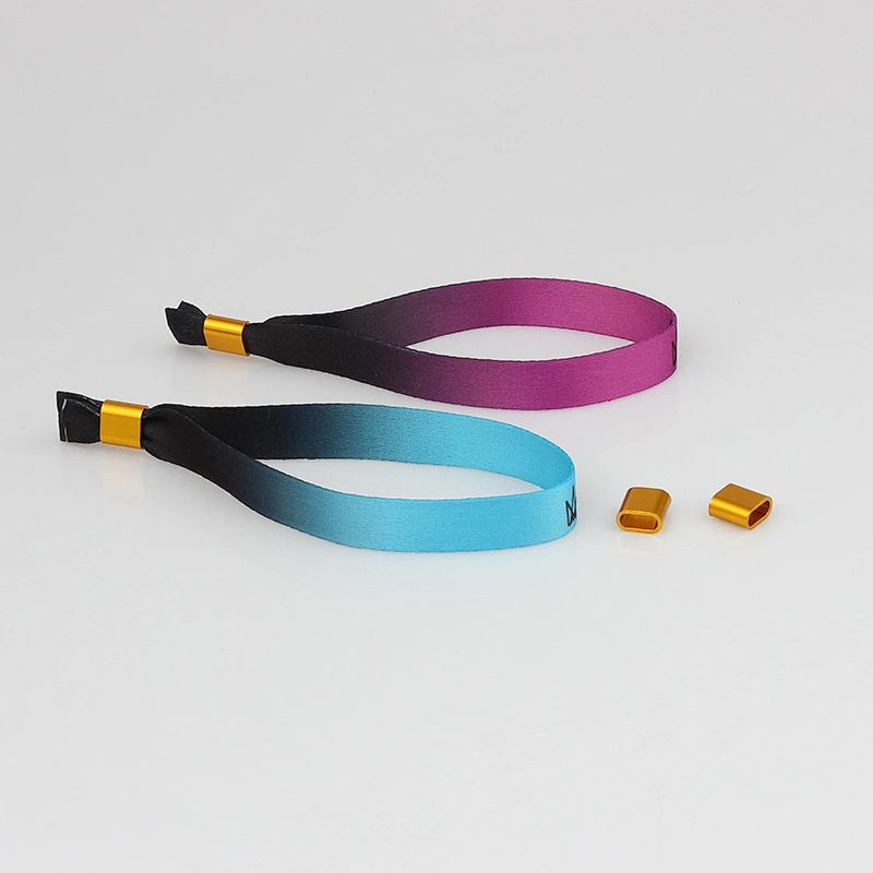 Souvenir Item Event Polyester Customizable Bracelets Wholesale