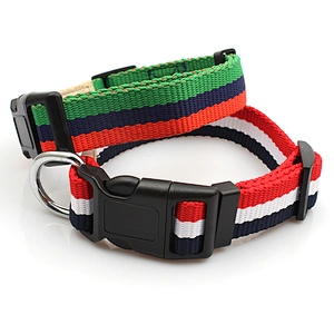 Guangzhou custom polyester recycled pet cat collar
