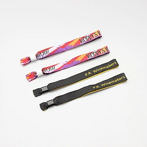 Hot New Products For Woven Basketball Wristband Customized Logo Polyester