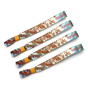 Wholesale Cheap Music Concert Wristbands With One-off Buckle
