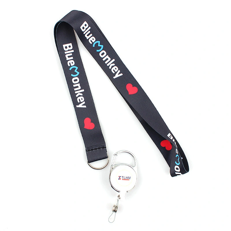 Promotional Custom Fashion Fabric Customized Lanyard Badge Holder