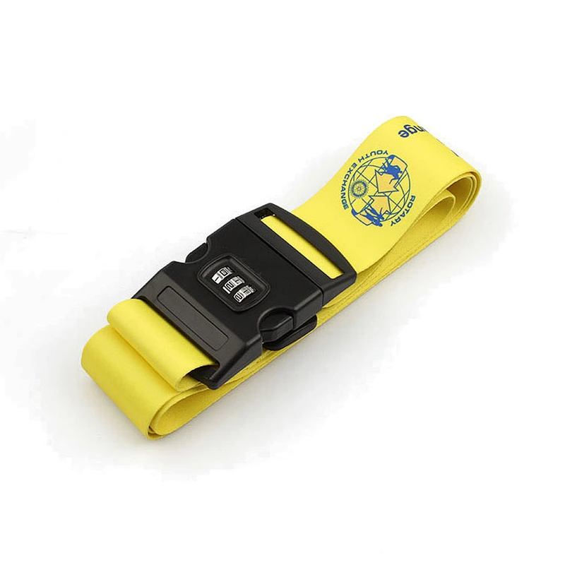 Popular free design sublimation printing eco friendly custom polyester luggage belt