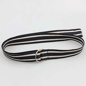 Custom adjustable durable printing logo boy belt with high quality
