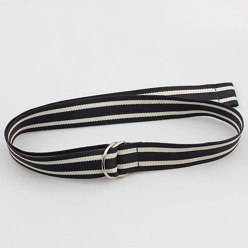 Custom adjustable durable printing logo boy belt with high quality