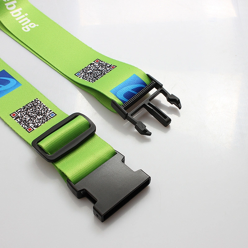 Heat Transfer Printed Fashion Breakaway Travel Luggage Strap