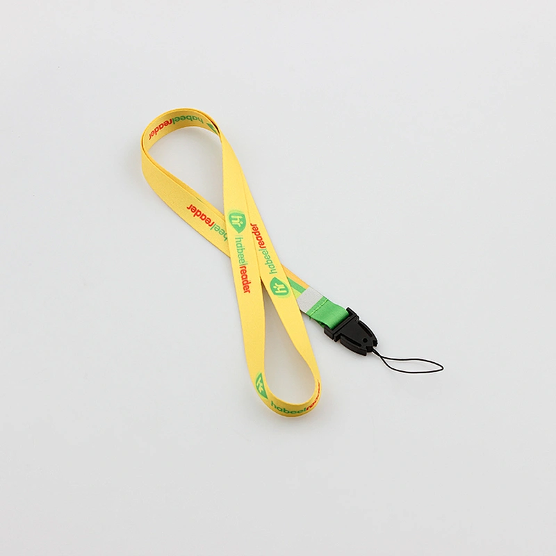 Wholesale customized full color printing heat transfer lanyard