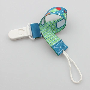 Wholesale lovely design baby feeding pacifier clip