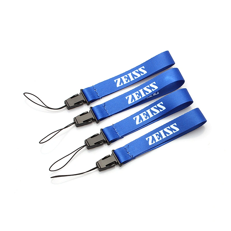 Hot sale colorful custom logo wrist lanyard