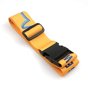 50 mm width polyester sublimation printed luggage belt with removable buckle