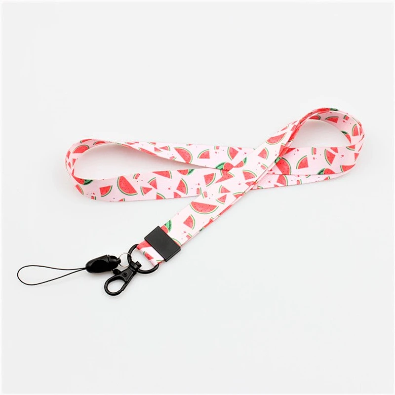 Factory price fashion heat transfer printing lanyard with custom logo