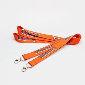 2019 cheap custom 2.0*90cm silk screen printing lanyard