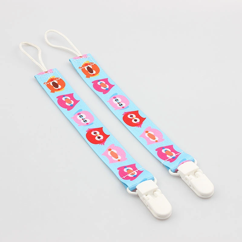 China supplier custom food grade baby bites pacifier clip chain
