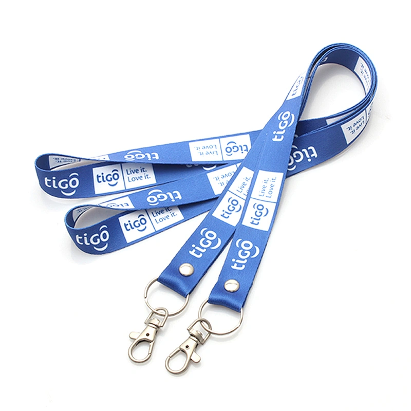 Promotional custom lanyard keychain & sample and design free