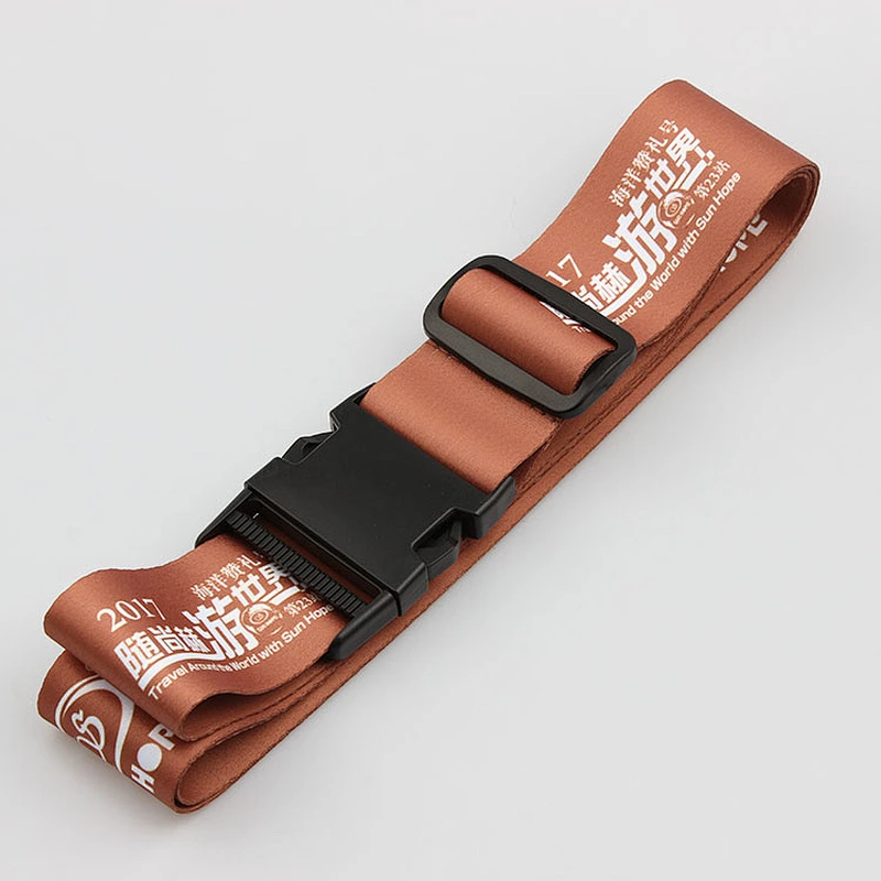 China wholesale suitcases luggage strap with quick lock