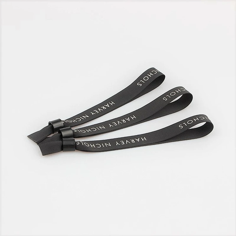 Factory supply one-time used plastic lock wristband for events