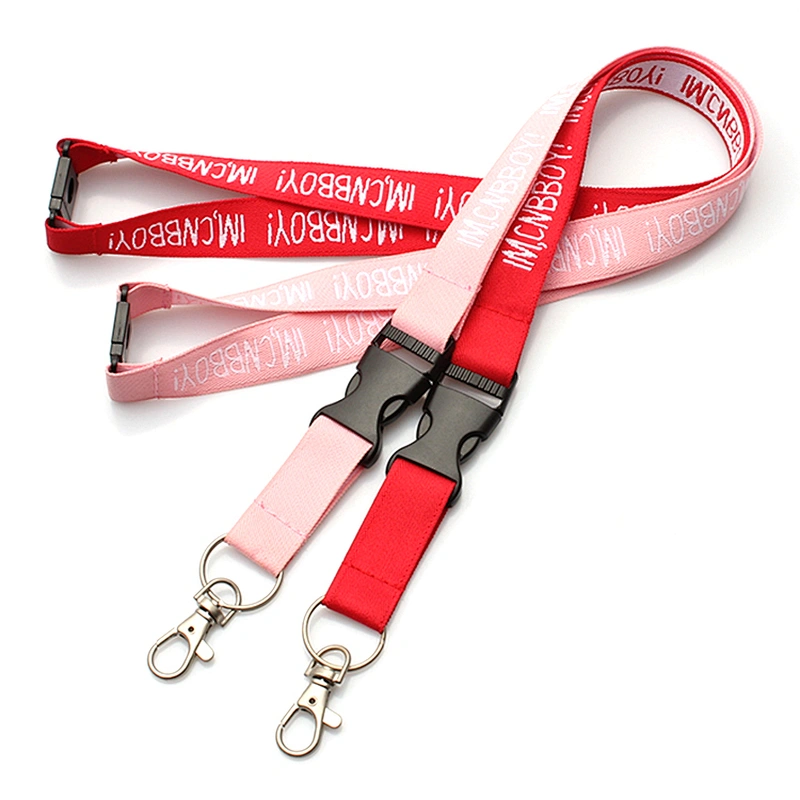 High Quality Personalized Funny Jacquard Lanyard With Custom Logo