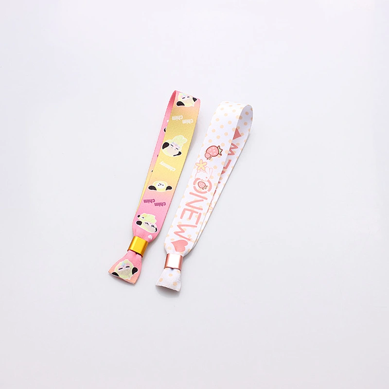 Disposable custom wristbands for wedding with sublimation printing