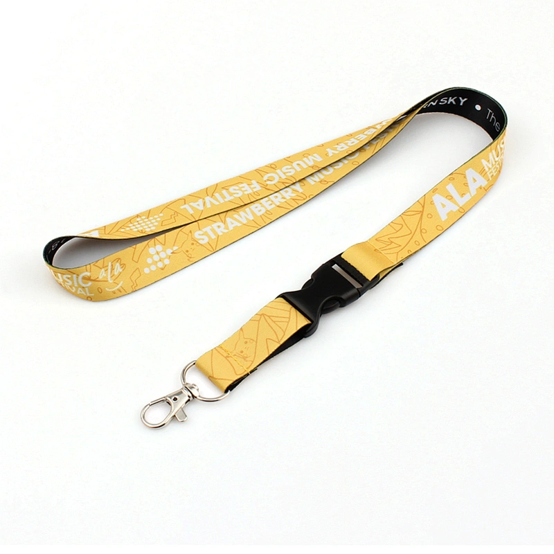 Custom printed various styles name brand lanyard
