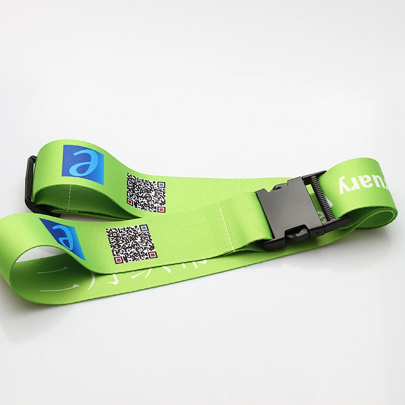 Heat Transfer Printed Fashion Breakaway Travel Luggage Strap
