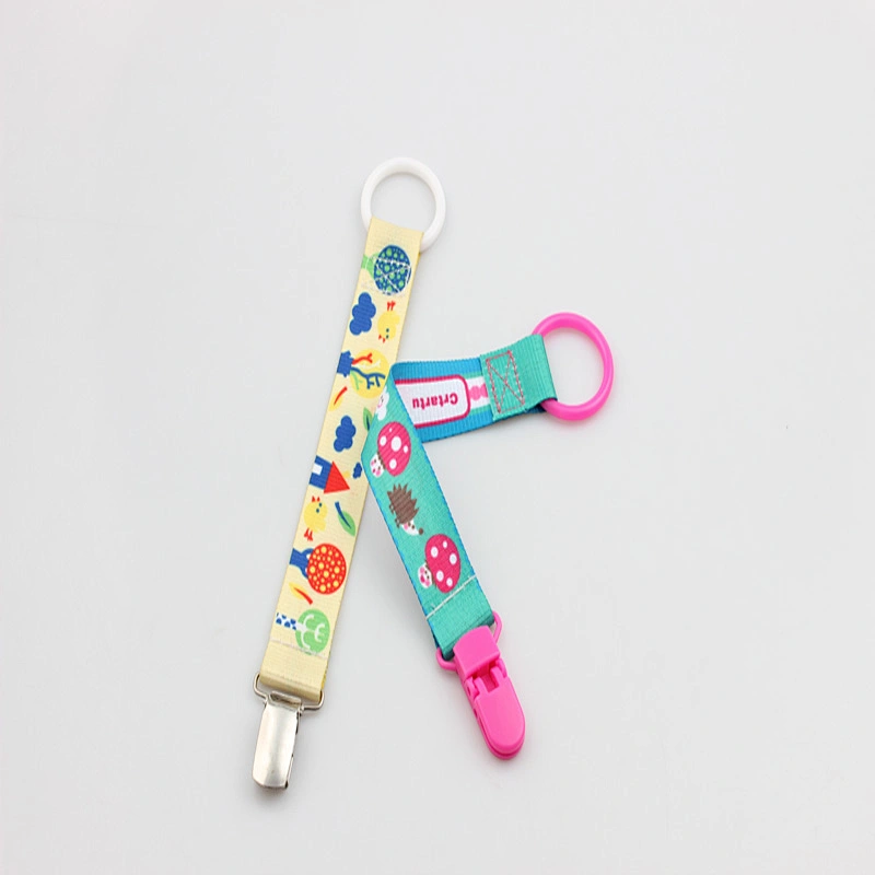 Baby cartoon pacifier clip safety soother chain holder