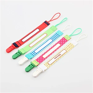 Custom High Quality Baby Care Dummy Pacifier Holder Clip