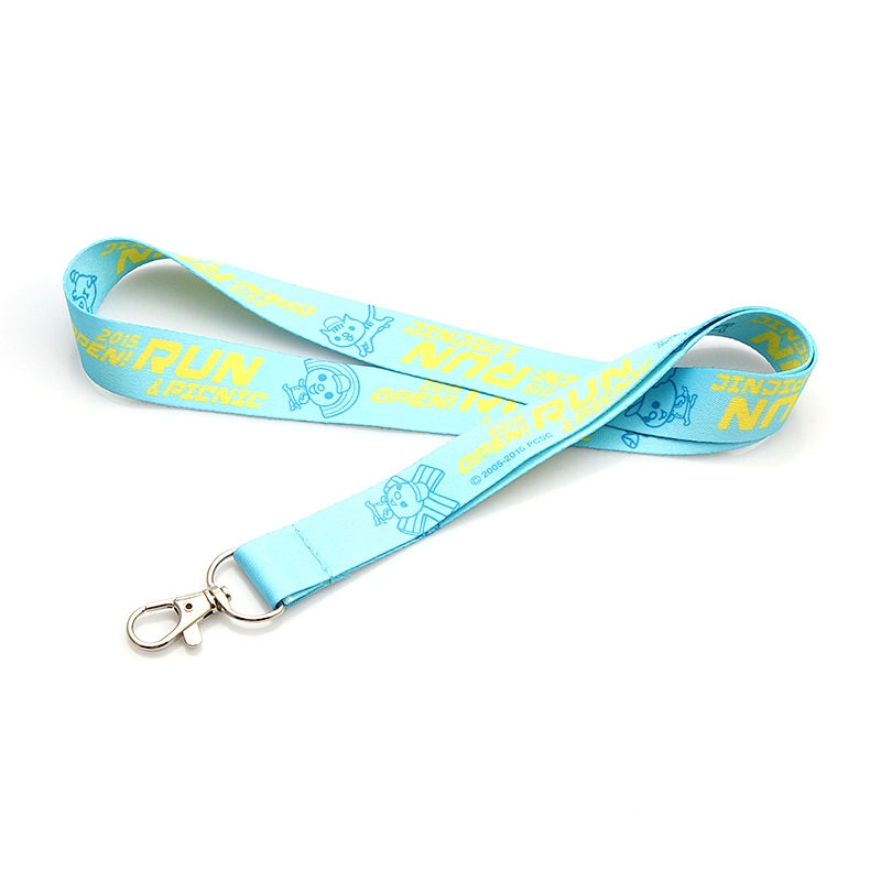 Fashion Style Polyester Material Customized Printing Neck Strap Lanyards