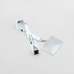 High quality polyester custom logo perfect lanyard for keychain