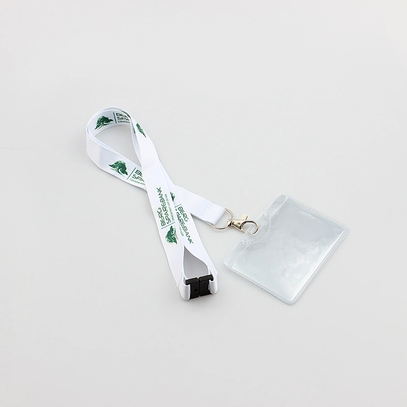 High quality polyester custom logo perfect lanyard for keychain