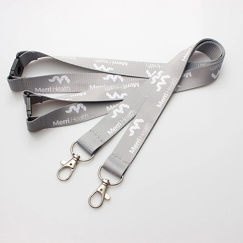 Made in China good quality custom metal hook lanyard