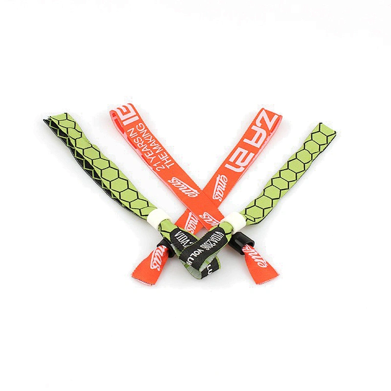 Activity woven armband and wristband for auto show event