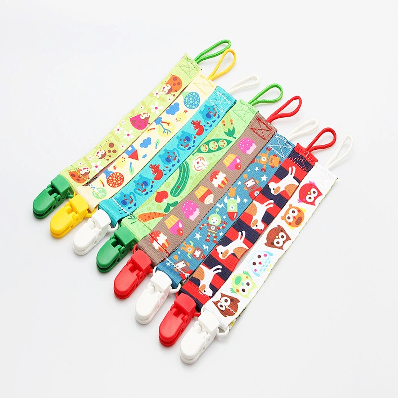 2019 baby chain ribbon dummy holder soother pacifier clips