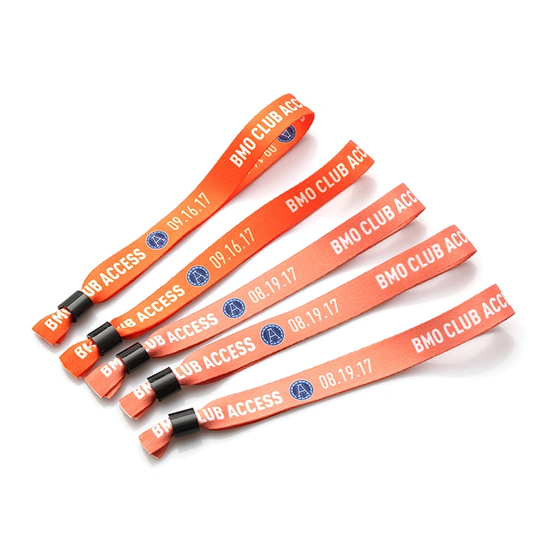 Wholesale Fabric Wristbands Low Price Fastern Cloth Bracelet for Hotel Supply