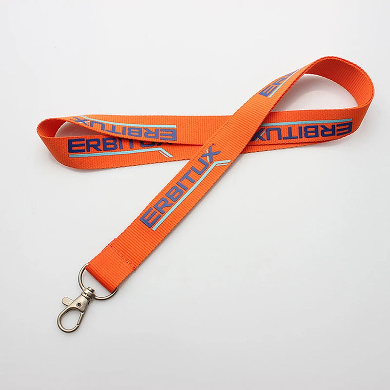 Eco friendly promotional custom durable lanyard metal hook
