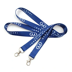 High quality heat transfer printed custom lanyard