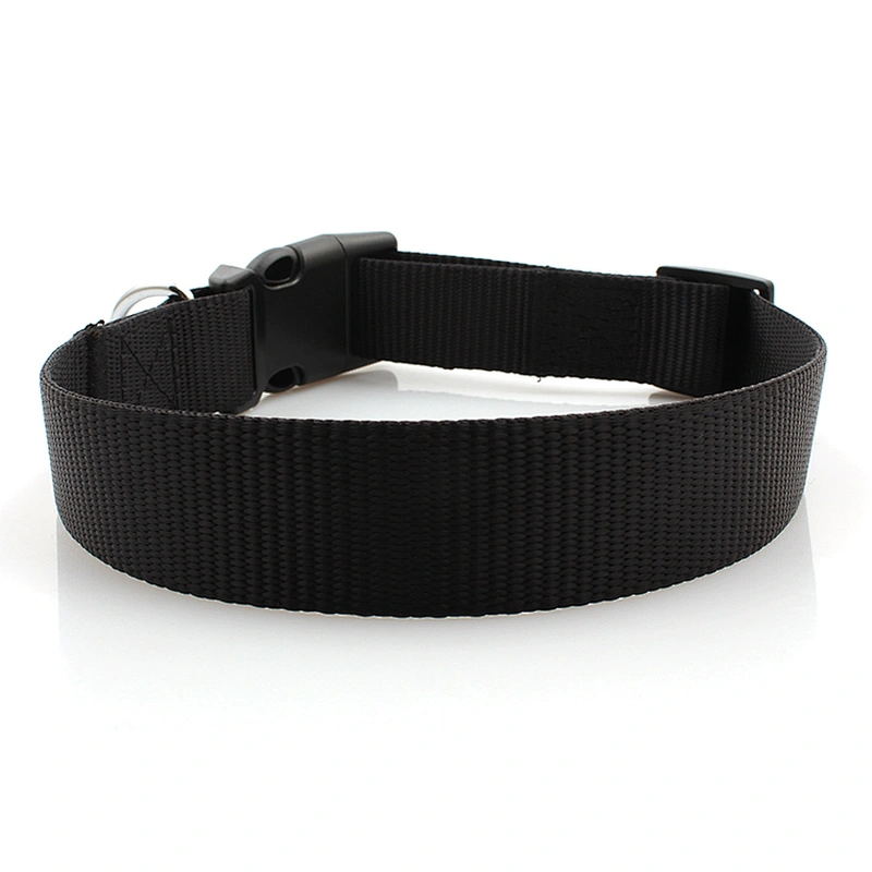 New products high quality black soft dog collar manufacturer