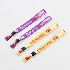 made in China wholesale economy plastic slide lock wristbands