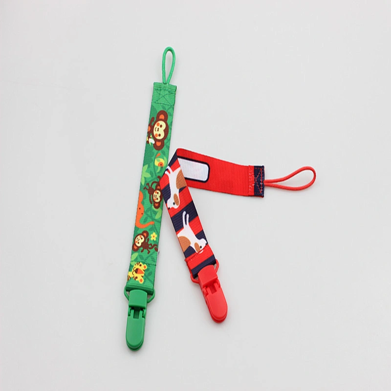 Baby cartoon pacifier clip safety soother chain holder