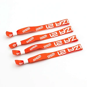 Professional Factory Direct Sale Custom Christmas Fabric Wristbands