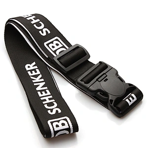 Custom product polyester adjustable luggage strap belt with your logo