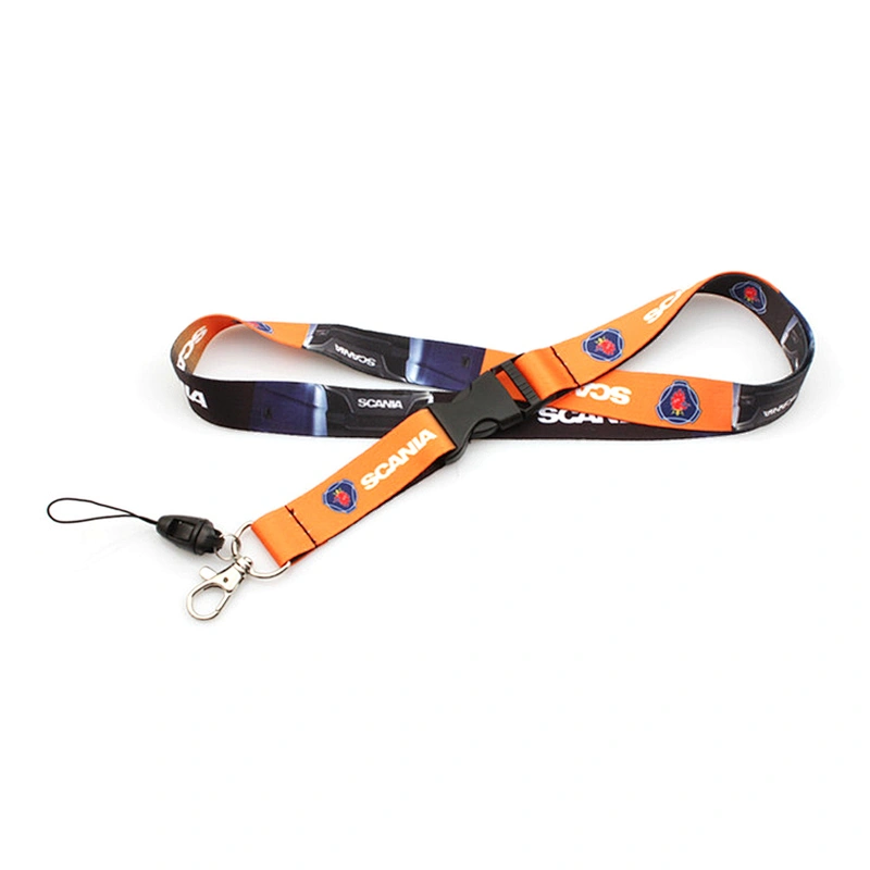 Custom sport polyester lanyard with logo