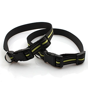High quality adjustable breakaway buckle nylon dog collar