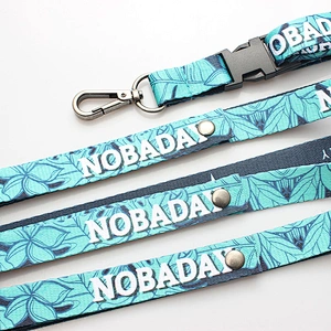 Fashionable promotion nfl lanyard heat transfer printing