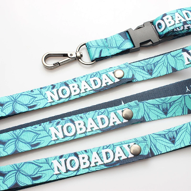 Fashionable promotion nfl lanyard heat transfer printing