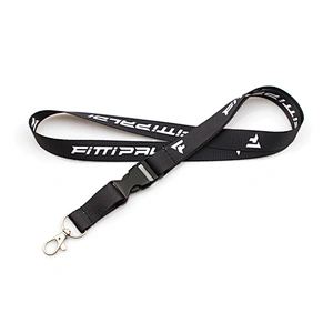 Promotional Custom Logo Neck Heat Transfer Printing Polyester Lanyard