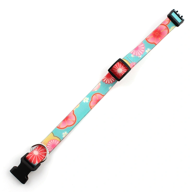 Custom PVC Waterproof Dog Collar With Quick-Release Buckle